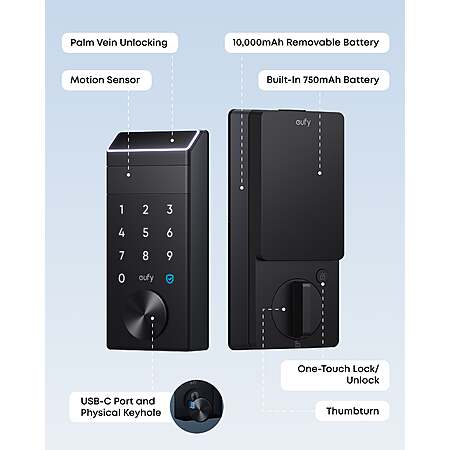 Save $92 on eufy Smart Lock E34!