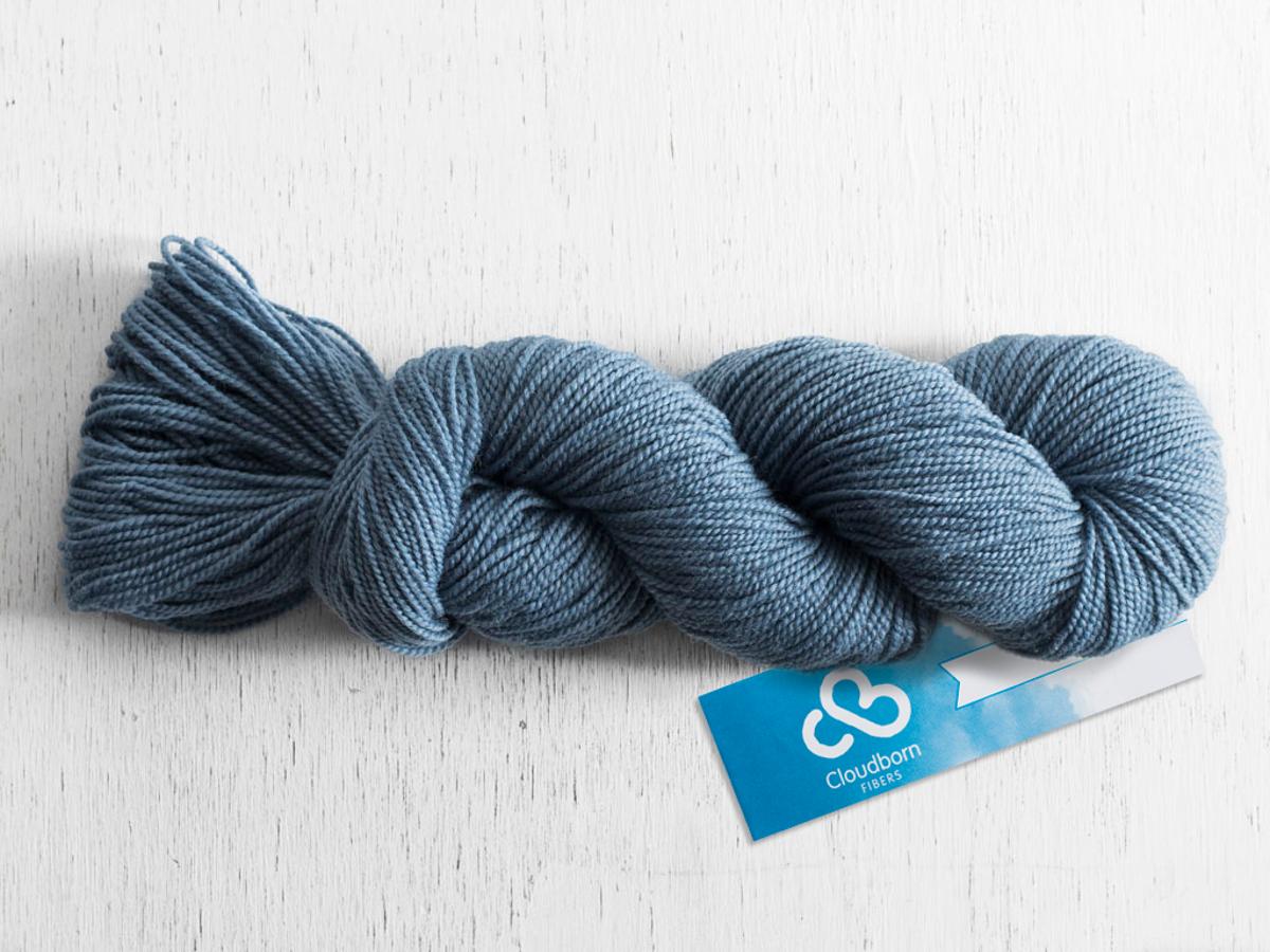 Cloudborn Highland Superwash Sock Twist Yarn 50g 60% off $2.40