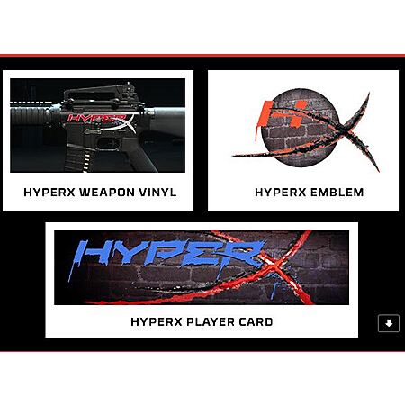 COD Warzone 2 HyperX Weapon Skin, Emblem & player card - 2023-03-15