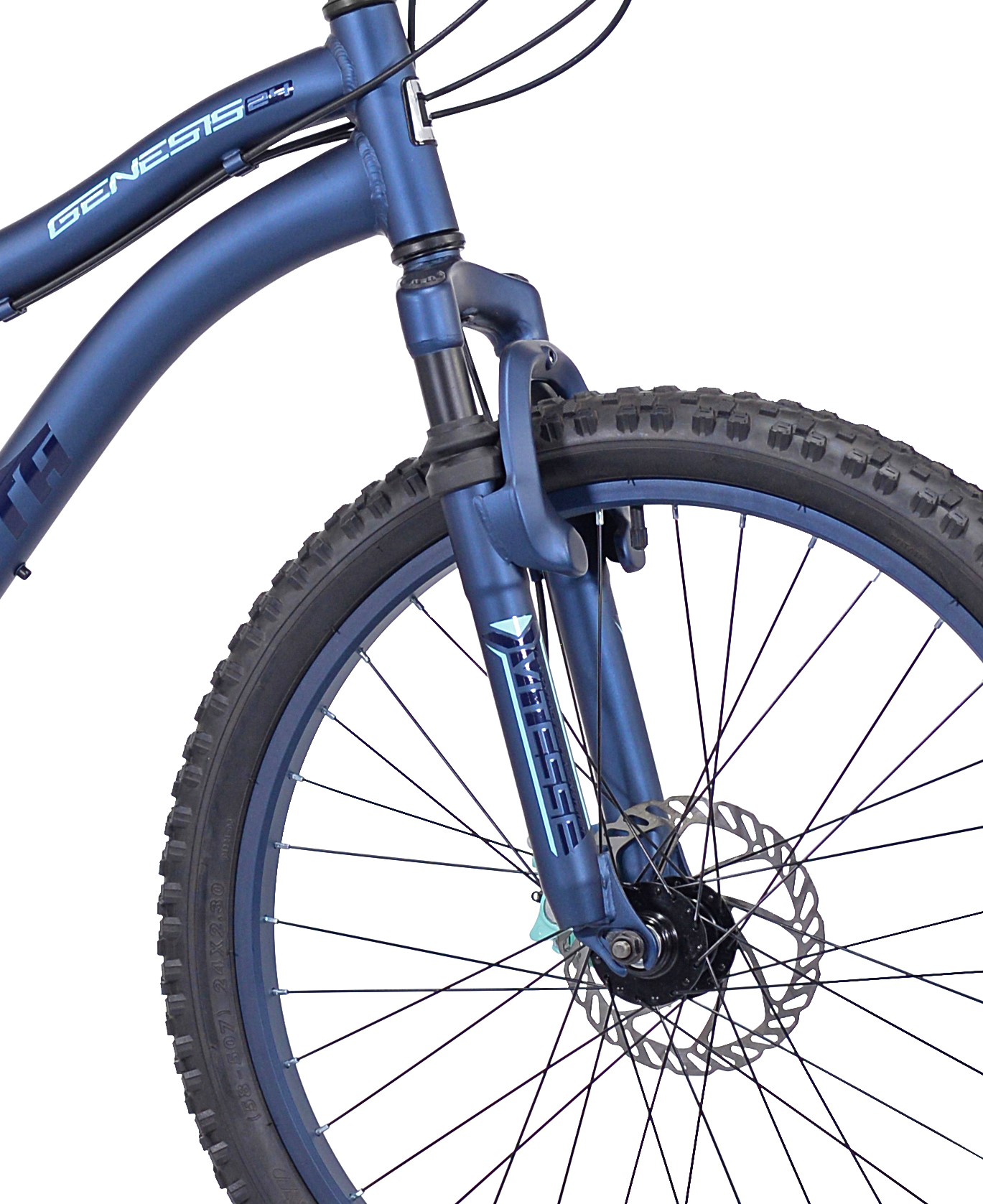Genesis 24 Bella Vista Girl s Full Suspension Mountain Bike Blue for 148 at Walmart