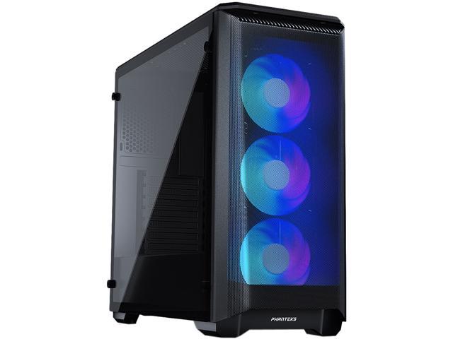 Phanteks Eclipse P400A Black Steel Tempered Glass ATX Mid Tower Computer Case w/ Digital RGB Controller, 3x D-RGB Fans + $9 Shipping $90