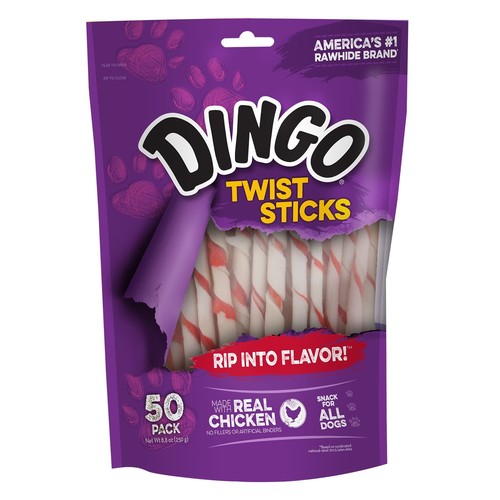 Dingo Non-China Sourced Premium Dog Chews and Treats $3.83