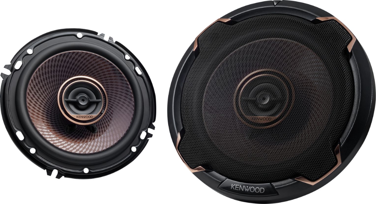 Kenwood - 6-1/2" 2-Way Car Speaker - Black $39.99