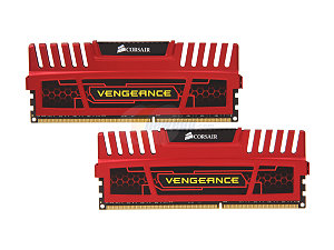 Corsair 16GB (2x 8) Vengeance RED DDR3 1600 SDRAM $66.59AC @Newegg 1PM PT