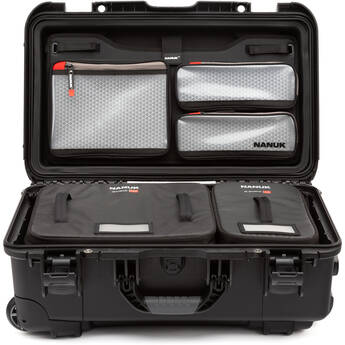 Nanuk 935 Hard Case Pro Photo Kit with N-Cubik Inserts (Black, 28.5L ...