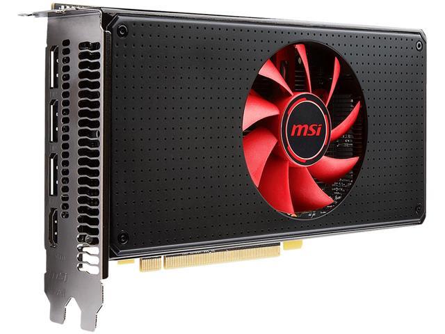 MSI  RX 580 8G V1 8GB Video Card (+AMD game bundle) $190 AR @Newegg