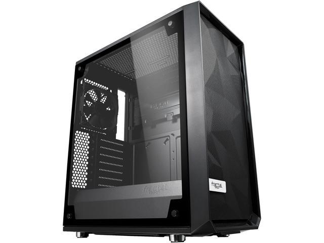 Fractal Design Meshify C Black High-Airflow Compact Light Tint Tempered Glass Mid Tower Case @Newegg $79.99