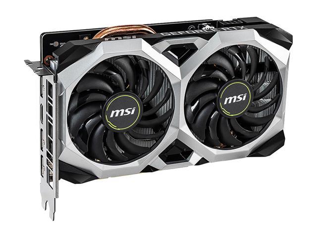 MSI GeForce RTX 2060 Ventus XS OC 6GB GDDR6 Video Card @Newegg (AR) $295