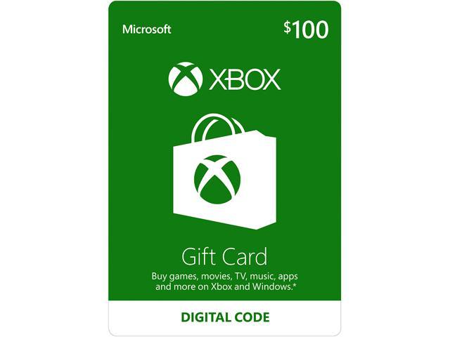 Xbox Gift Card $100 US (Email Delivery)  @Newegg $90