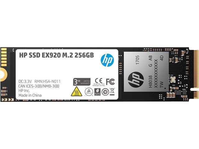 256GB HP EX920 M.2 PCIe NVMe Solid State Drive $40 @Newegg