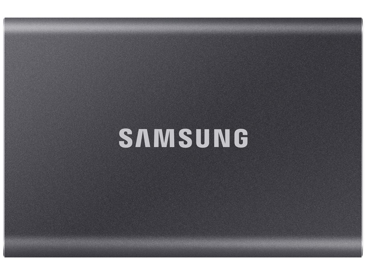 Samsung T7 2TB External USB 3.2 Gen 2 Portable Solid State Drive $255AC @Newegg; 1TB Crucial X8 / $106