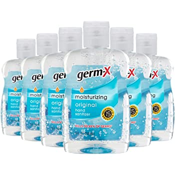 Germ-X Original Hand Sanitizer, 8 Fluid Ounce Bottles (Pack of 6), 48 Fl Oz $14.59
