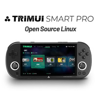 TrimUI Smart Pro Retro Gaming Handheld w/ 64GB microSD Card (White)