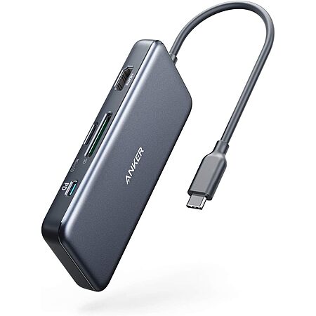 Used - Like New Anker USB Hubs: Anker 341 PowerExpand+ 7-in-1 USB-C Hub $18 & More