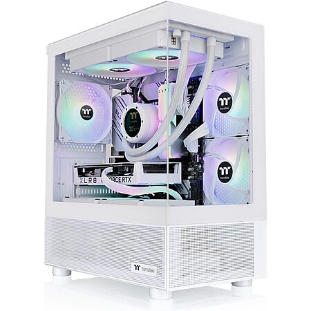 Thermaltake View 170 TG ARGB Micro-ATX Computer Case: Black $55, Snow $60 + Free Shipping