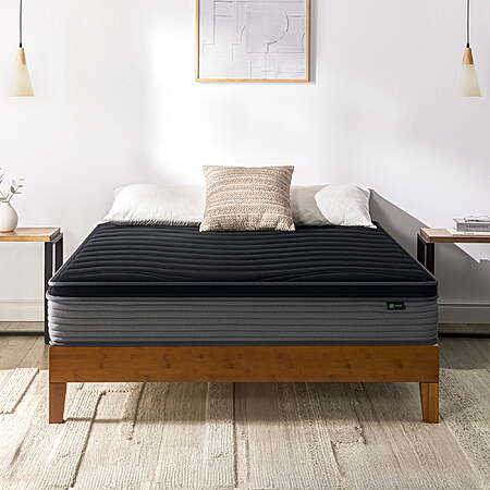 Zinus Tranquility 10" Hybrid Foam + Coil Mattress: King $148, Queen $124 + Free S&H