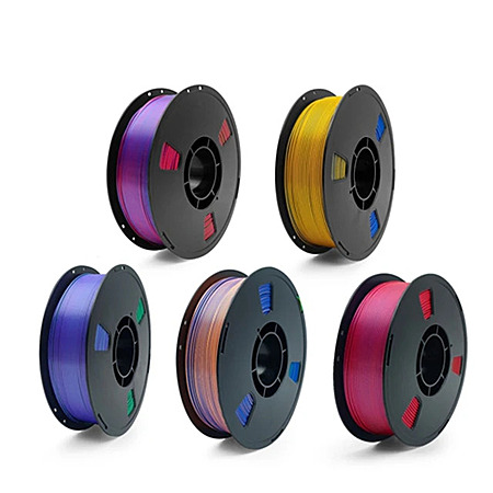 5KG Tricolor Silk PLA 1.75mm 3D Printer Filament $38.10 + Free S&H