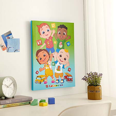Walmart Kids' Room Clearance: Cocomelon LED Canvas Wall Art (15.75" x 11.5") $2.40 & More