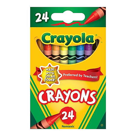 24-Ct Crayola Classic Crayons (Assorted Colors) $0.50 + Free Pickup