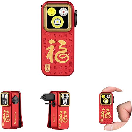 Prime Members: OLIGHT Oclip Pro Rechargeable 500 Lumen EDC Flashlight (2 Colors) $24 + Free S&H