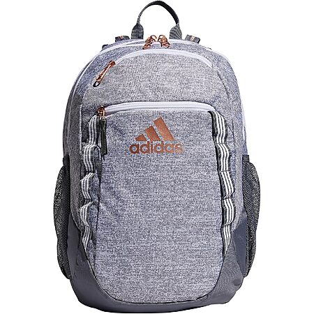 adidas 40L Excel 6 School Backpack (Jersey Grey/ Onix Grey/ Rose Gold) $31.35 + Free S&H