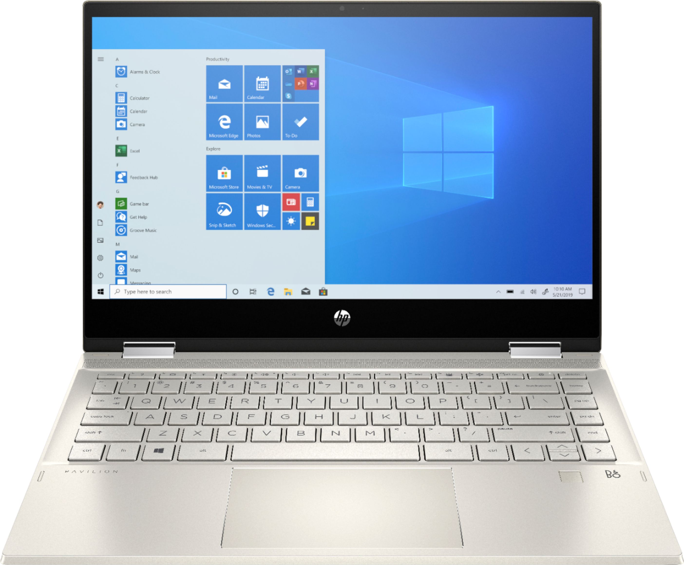 HP - Pavilion x360 2-in-1 14" Touch-Screen Laptop - Intel Core i5 - 8GB Memory - 256GB SSD - Luminous Gold - $499.99 at Bestbuy for $499.99. *Starts 11/22/20*