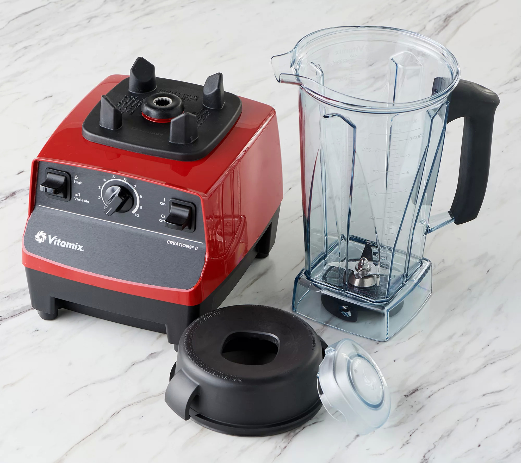 Vitamix Creations II 64 oz 13 in 1 Variable Speed Blender w Books 249.98
