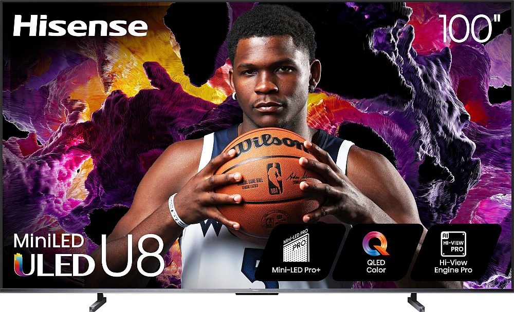 Plus/Total Members: 100" Hisense U8 ULED Mini-LED 4K Smart TV + 4x $500 BB eGC $3500 + Free Shipping & Installation