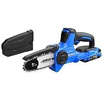 Kobalt 24-volt 6-in Chainsaw 2.0 Ah Battery and Charger Included + free gift + free shipping - $149
