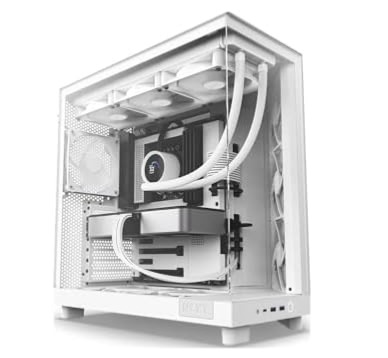 NZXT H6 Flow Cabinet Computer Case (White) $91.44 + Free Shipping w/ Prime