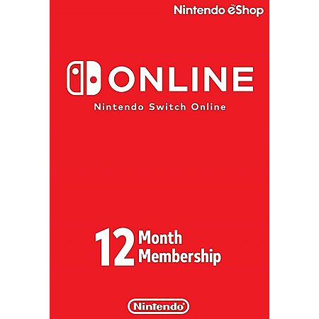 12-Month Nintendo Switch Online Individual Membership (Digital Delivery) $11