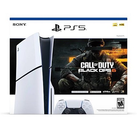 PS5 Slim Console Call of Duty Bundle $399.99 (digital) or $449.99 disc (w/Red Card: $379.99 & $427.49)