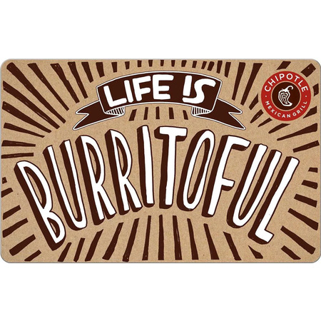 Get a $30 Value for $25 at Chipotle!
