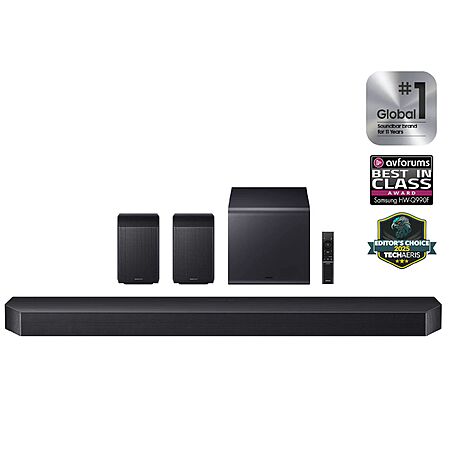 Samsung EPP/EDU: Samsung 11.1.4ch Q Series Soundbar + Subwoofer & Rear Speaker