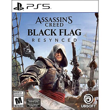 Assassins creed black flag resynced (ps5) $49.95