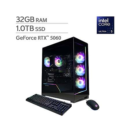 Costco Cyberpower PC RTX 5060, 32GB RAM, 1 TB SSD