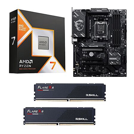 9800x3d bundle, b850, 32gb DDR5, microcenter $799