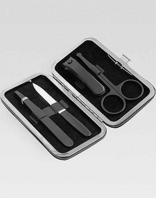 Pronto Uomo Black Manicure Set for $5.59 Plus Free Shipping @ Men's Wearhouse