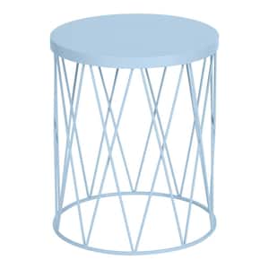 Hampton Bay 19.4 Outdoor Decorative Metal Patio Garden Stool Side Table Green 23.60 19 Gold Tone Metal Garden Stool Side Table 23 More Free Shipping