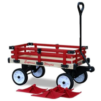 Millside Industries Convertible Garden Wagon/ Sleigh $54.99 + Free Shipping w/ Prime
