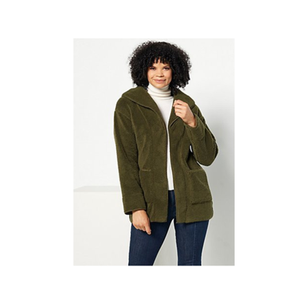 koolaburra sherpa fleece shawl collar cardigan