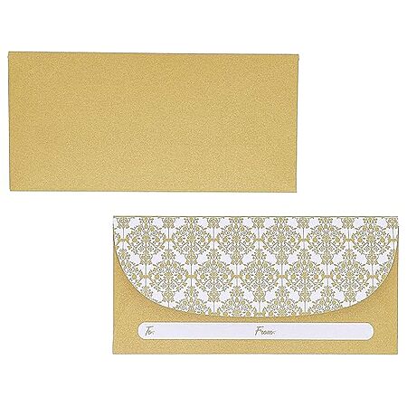 200 Pack 7 quot x 3 quot Holiday Gold Money/ Gift Certificate Envelopes $11 99