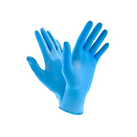 1000-Count 4Mil Blue Nitrile Gloves (XS, M-2XL) $29.99 & More + Free Shipping w/ Prime