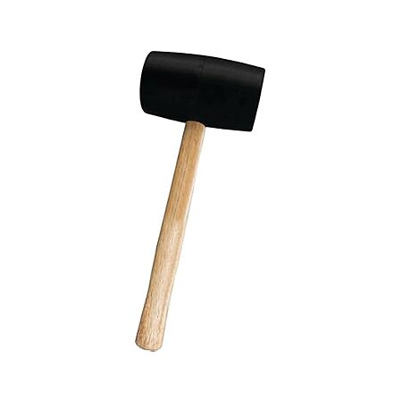 32-Oz Performance Tool 1466 Hard Rubber Head Mallet w/ Ergonomic Wood Handle $5.99 + Free Shipping w/ Prime