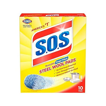 S.O.S. Steel Wool Soap Pads for $1.99