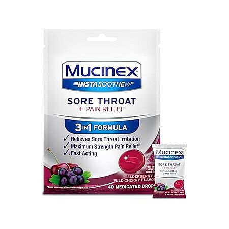 40-Count Mucinex Lozenges for $2.99!