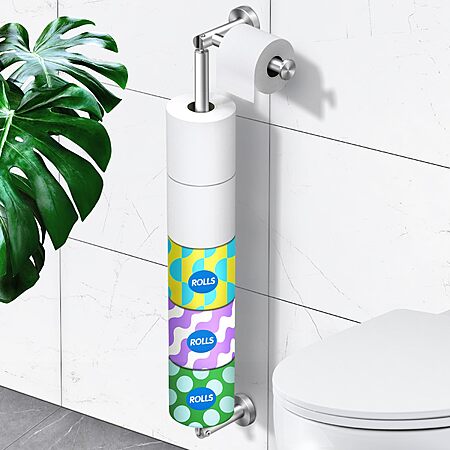 Longzon Toilet Paper Holder for $7.99!