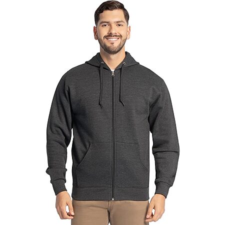 Fruit of the Loom Eversoft Fleece Full Zip Hoodie Sweatshirt (various) $9.95 