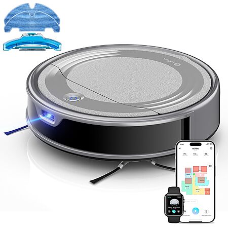 Lefant M310 Ultra Suction-Slim Robot Vacuum and Mop w/ ToF LiDAR Navigation and WiFi/App/Alexa Control (170min Runtime) $65.99 + Free Shipping