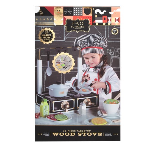 FAO Schwarz Tabletop Wood Stove $16 + Free Store Pickup at Kohls